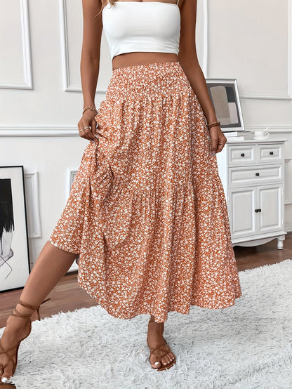 Elena Ditsy Floral Skirt